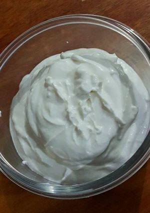 Foto resep Homemade cream cheese, So creamy