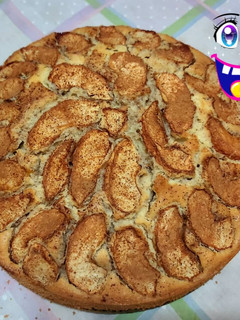 عکسی از دستور 🍎کیک سیب و دارچین🍎