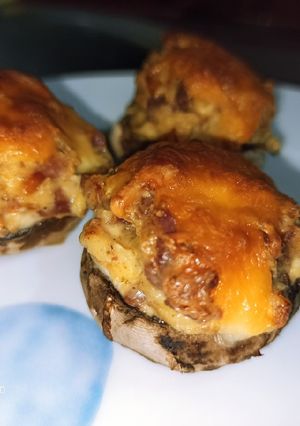 Töltött gomba recept fotója