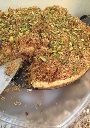 صورة لوصفة تشيز الكنافة❤️