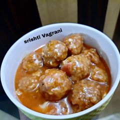 Leftover Roti Manchurian A picture of Leftover Roti Manchurian.