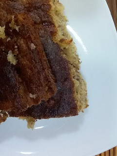 Una foto de Pastel de banano y zanohoria
