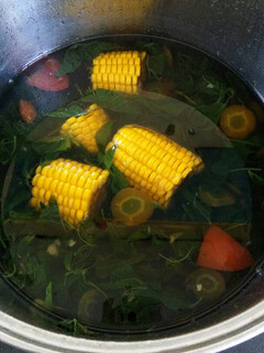 Foto resep Sayur Bayam Jagung Manis