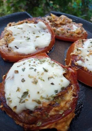 Una foto de Pizza de Tomate 🍅