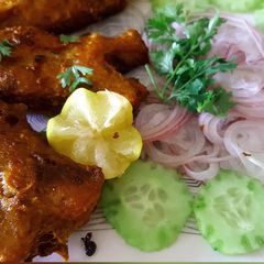 Pomfret Fry Fish A picture of Pomfret Fry Fish.