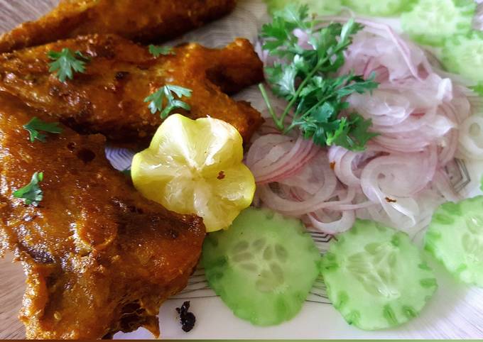 Pomfret Fry Fish