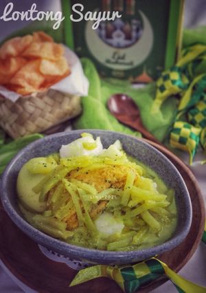 Foto resep Lontong lebaran - lontong sayur