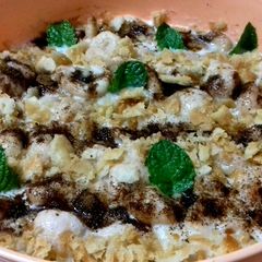 A picture of Daal k Meethay Dahi Baray #Cookpadapp #IftarContestwithHuma.