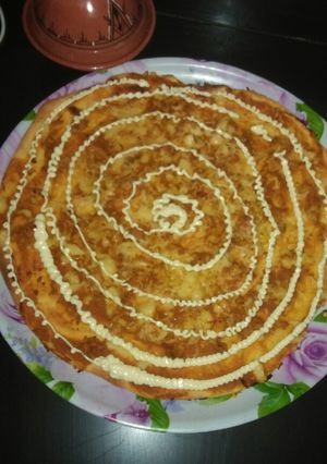 صورة لوصفة بيتزا