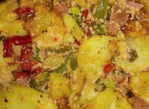 Una foto de Patatas a lo pobre