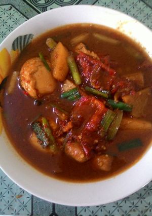 Foto resep Semur telur bulat dan sosis.. #pr_anekasemur