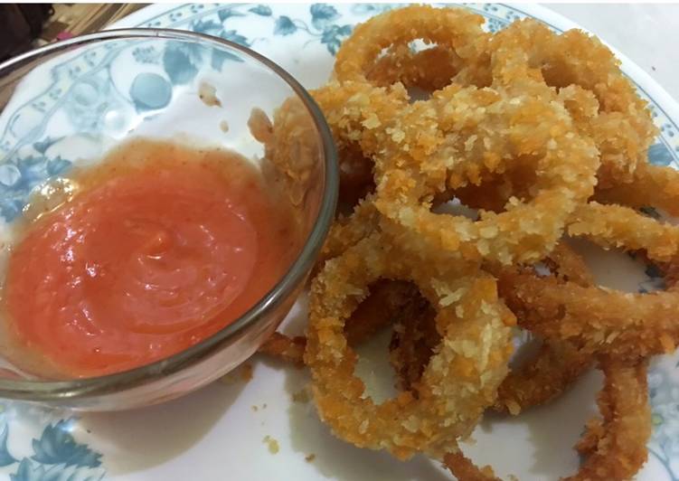 Bagaimana Membuat Onion Rings ? Anti Gagal