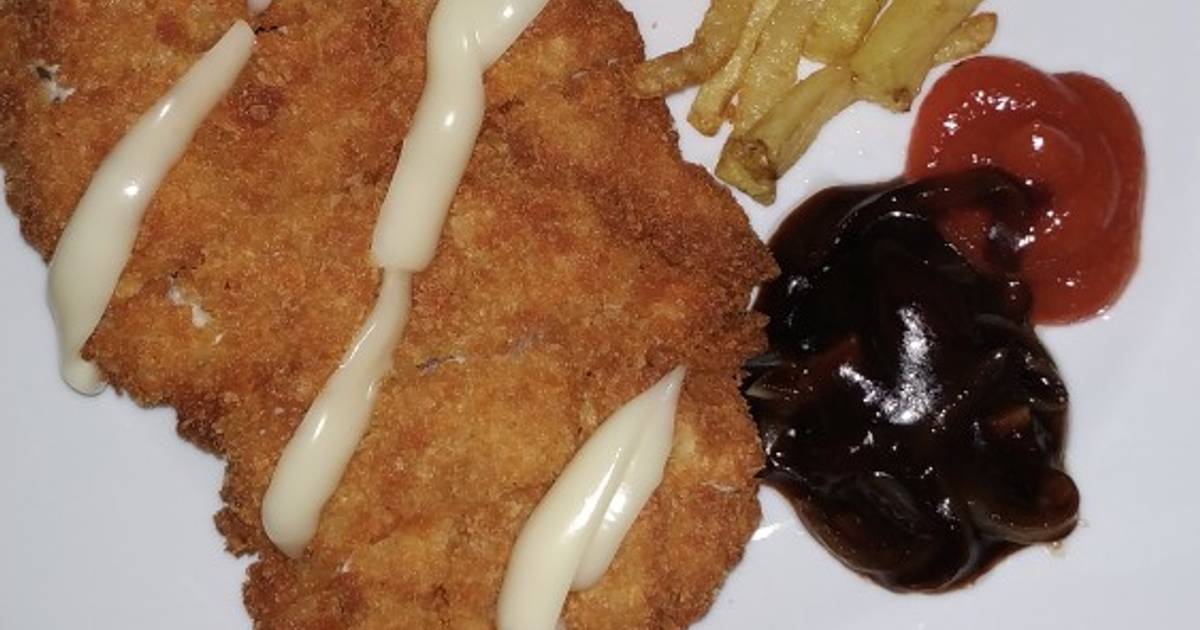 Resep Chicken Katsu Teriyaki Simpel dan Mudah oleh Resep Chicken Katsu Teriyaki Simpel dan Mudah oleh