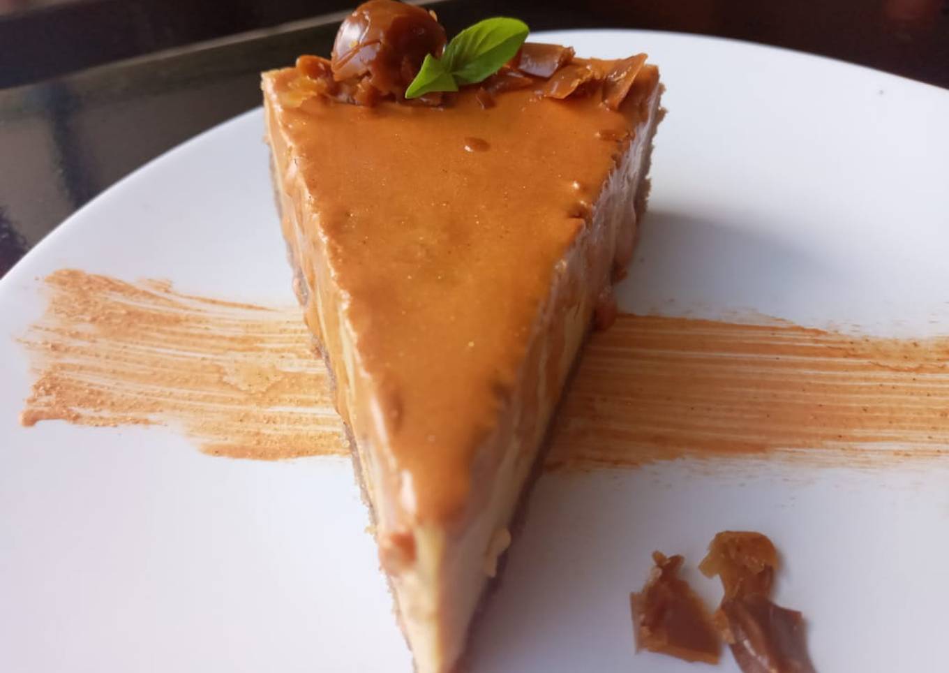 Cheesecake de café
