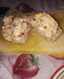 Pan de huevo relleno!