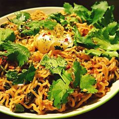 A picture of Mike's 5 Minute Midnight Ramen.