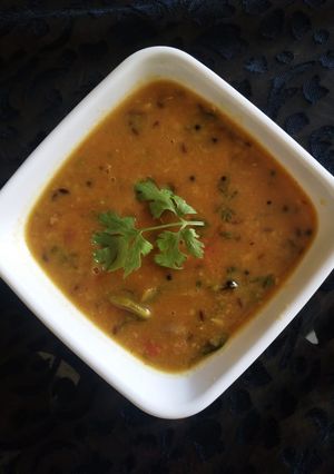 A picture of Surati daal.