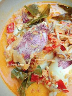 Foto resep Gulai Cumi isi Tahu