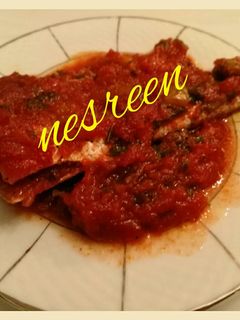 صورة لوصفة سمك بالصلصه
