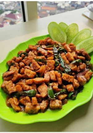 Foto resep Oreg tempe basah