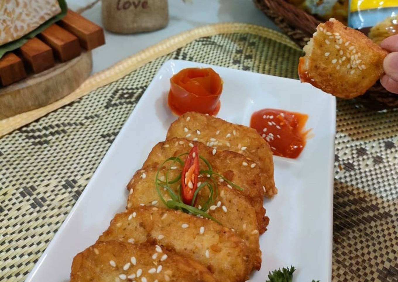 Tempe Goreng Wijen Kriuk