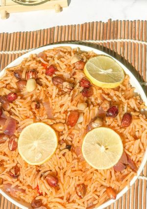 Special Kafsa rice ainihin hoton girkin