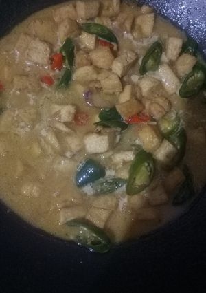 Foto resep Sayur Tahu Cabe Ijo