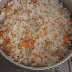 A picture of Carrot rice.