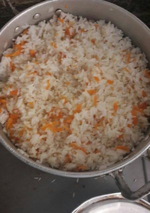 A picture of Carrot rice.