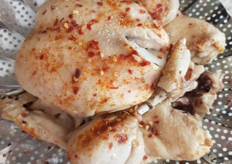 How to Make Ultimate My Steam, Pressure cooked Salt &amp; Pepper Chicken. 😀