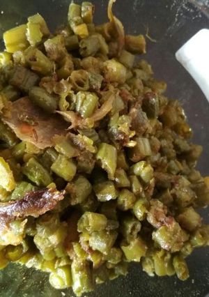 A picture of Beans coconut stir fry.