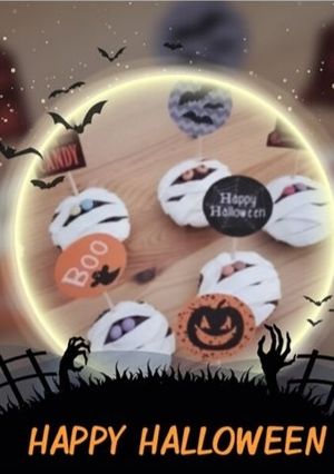 Une photo de Cupcakes momies