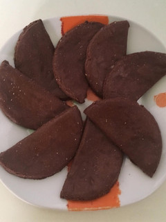 Una foto de Bocaditos de plátano y cacao, para antes de Gym