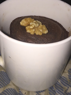Una foto de Mug cake integral