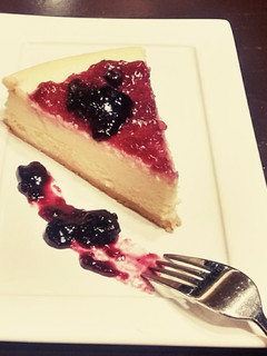 Una foto de New York cheesecake (cocida)