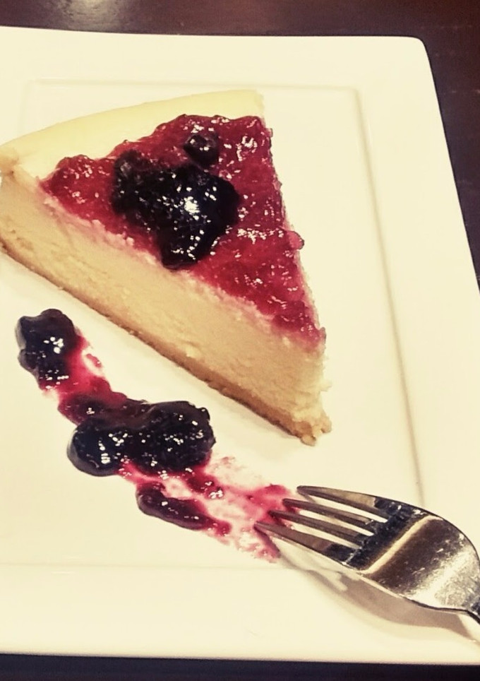Una foto de New York cheesecake (cocida)