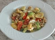 Una foto de quinoa con huevo y palta