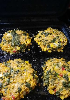 Una foto de Croquetas de verdura, nivel de sabor In-cre-í-bles!!
