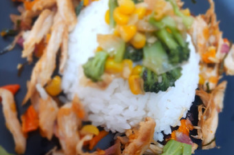 Cara Membuat Ayam Panggang Sambal Matah dan Oseng Sayur Brokoli jagung Untuk Jualan