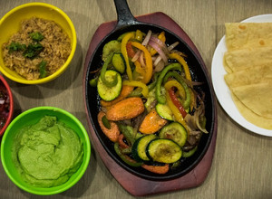 A picture of Veg Fajita.