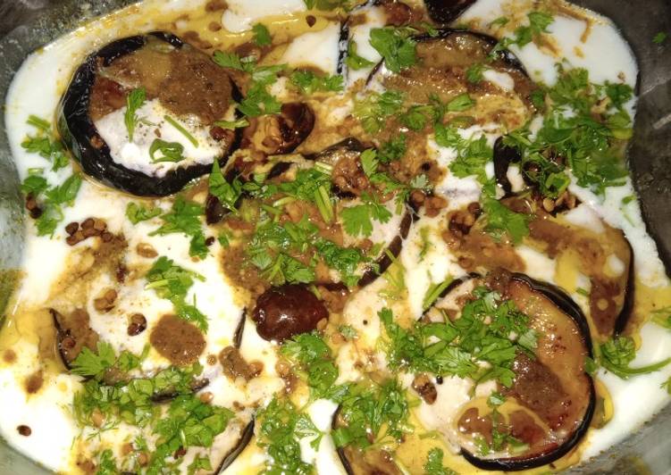 Step-by-Step Guide to Prepare Quick Dahi wale baigan🍆