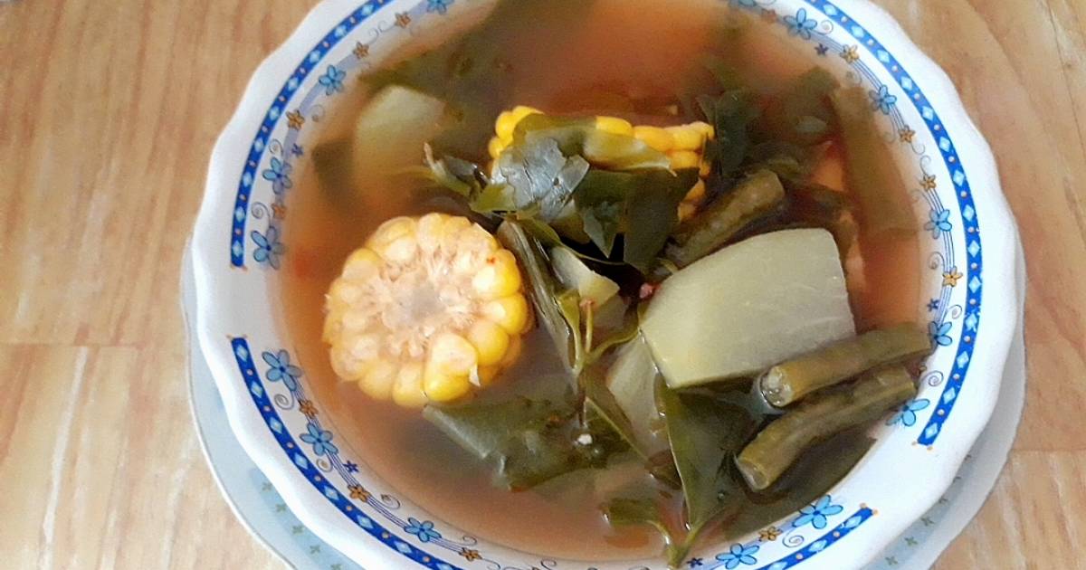 Resep Sayur Asem Daun Melinjo Oleh Vitas Onshop Cookpad