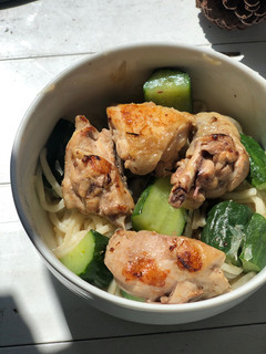 柚子椒香雞(真的柚子肉) 的食譜成品照片