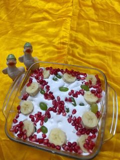 फ्रूट क्रीम (Fruit Cream recipe in Hindi) रेसिपी मुख्य फोटो