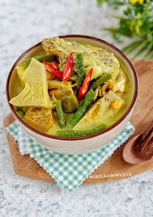Foto resep Gangan Nangka Kepala Telang Khas Banjar
