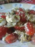 Ensalada de queso azul