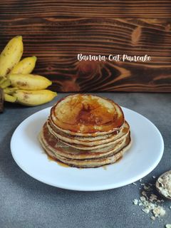 Foto resep Banana Oat Pancake