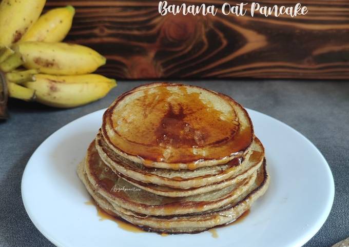 Resep Banana Oat Pancake Oleh Azizahprantoro Cookpad