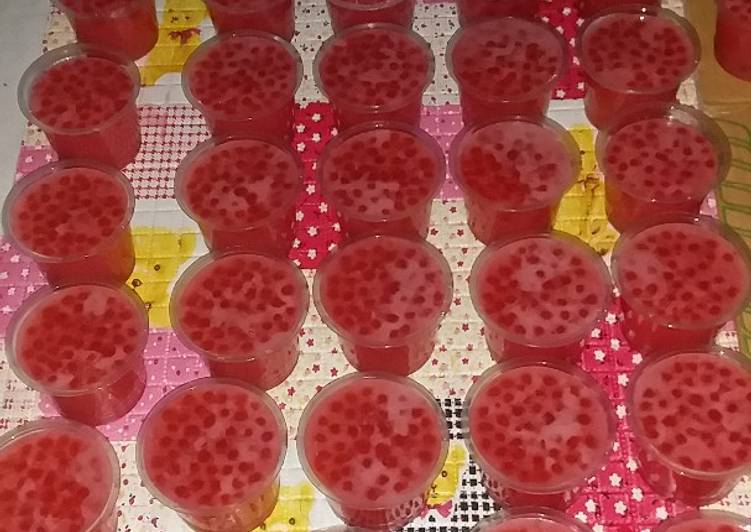 Resep: LezatAgar2 telur mutiara