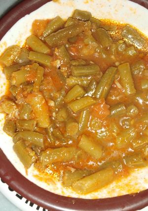 صورة لوصفة فاصوليا خضره